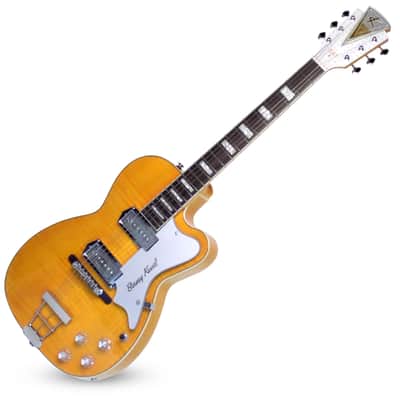Kay Reissue Barney Kessel Gold "K" Signature Series Pro K1700V - Natural Blonde - Guitar Only image 1