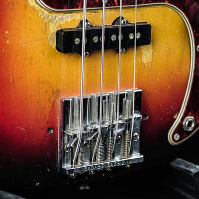 1966 Fender Precision Bass sunburst image 6