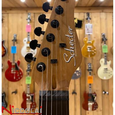 Schecter PT STANDARD BLACK FADE BURST BURL image 7