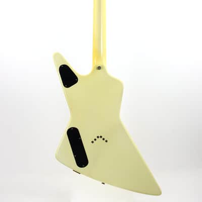 1980 Dean Z USA White w/ Black Binding Standard Bound Explorer | Rare Vintage Guitar! image 10