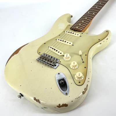 2009 Fender Road Worn 60’s Stratocaster – Olympic White image 2