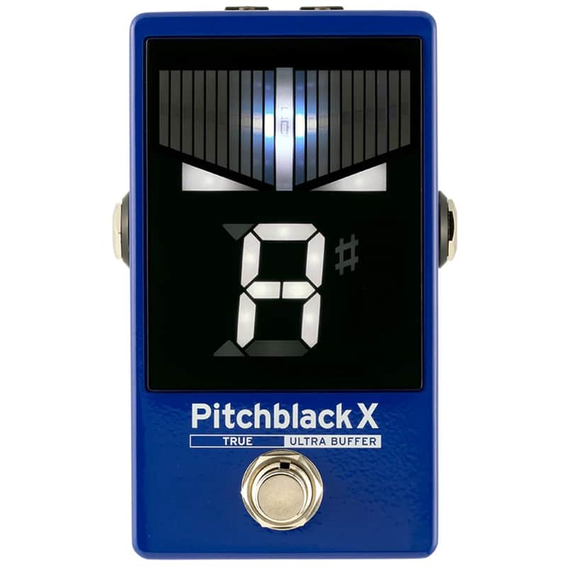 Korg PBX Pitchblack X Chromatic Tuner Pedal - Limited Edition Blue image 1