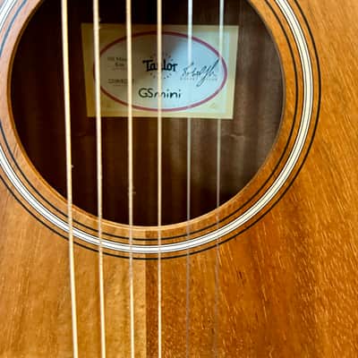 Taylor GS Mini-e Koa Acoustic Electric with Gig Bag - Pre Owned image 11