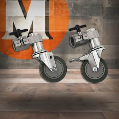 DW 9000 Series Rack Casters (Pair) (DWCPRKCAST) image 1