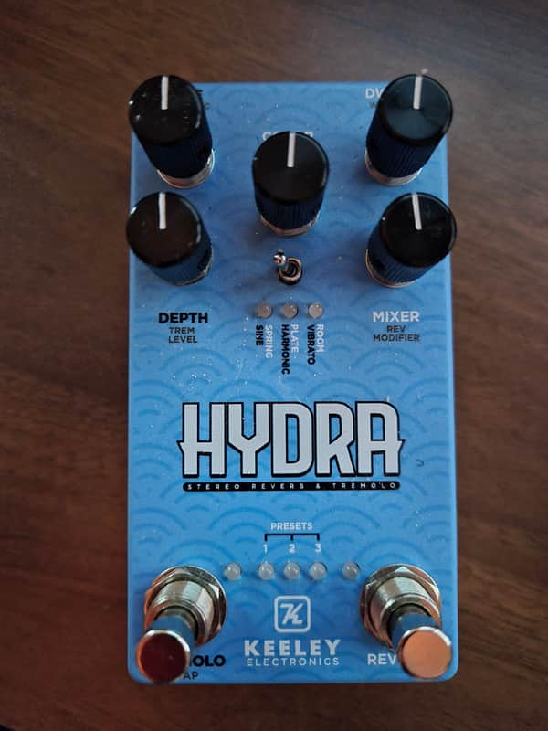Keeley Hydra Stereo Reverb & Tremolo
