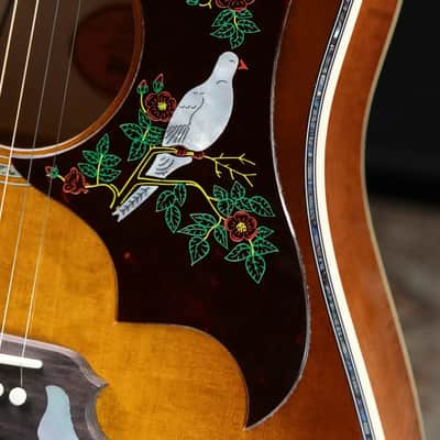 Gibson Dove Anniversary Limited Edition Acoustic/Electric Guitar - Cremona Burst with Hardshell Case image 13