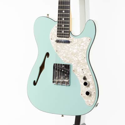 Fender Limited Edition Two-Tone American Thinline Telecaster 2019 Surf Green image 8