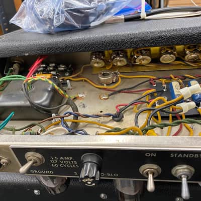 Fender Bandmaster AB763 Head and 2x12 Cabinet 1965 image 13