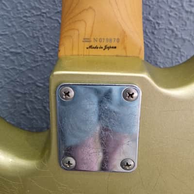 Fender Precision Bass PB-70 1993 Aztec Gold Relic MIJ Japan image 15