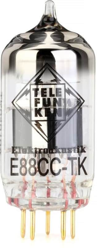 TELEFUNKEN E88CC-TK Black Diamond Series Vacuum Tube image 1