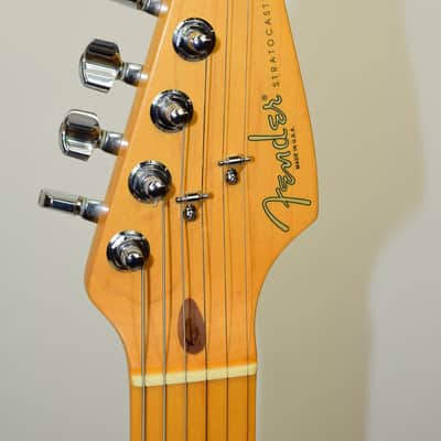 1995 Fender American Standard Stratocaster Electric Guitar, Maple Fingerboard, Black w/ Case image 11