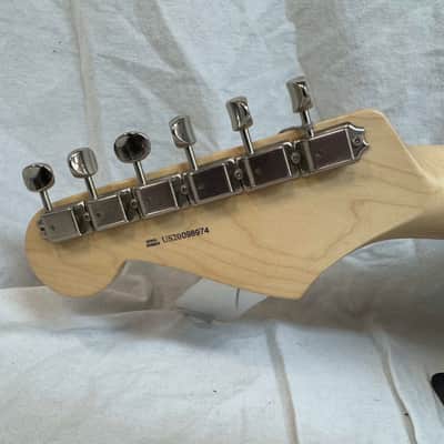 Fender Eric Clapton Stratocaster Guitar with Case 2021 - Olympic White / Maple neck image 9