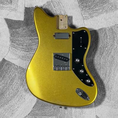 Tone Bakery Jazzbird T Mahogany Jazzmaster Body - Metallic Gold image 2