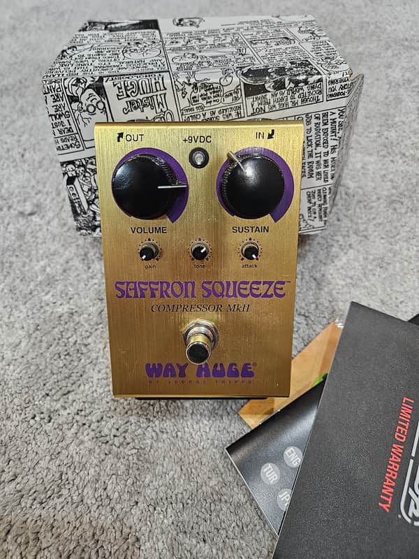 Way Huge WHE103 Saffron Squeeze Compressor MkII 2015 - 2021 - Gold image 1