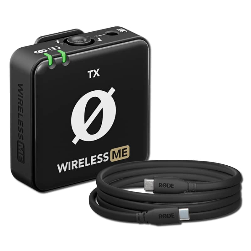 Rode Wireless ME TX Ultra-Compact Wireless Transmitter with SC17 USB-C to USB-C Cable for Modern Computers and Tablets image 1