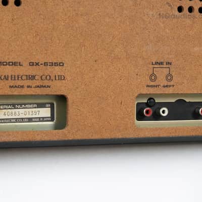 Akai GX-635D Reel-to-Reel Tape Deck - Custom Black - Professionally Restored - 1 Year Warranty image 16