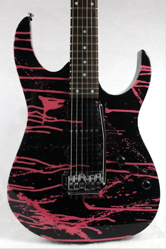 Custom Painted and Upgraded Ibanez RG170 Electric Guitar image 1