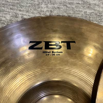 Zildjian 14" ZBT Hi-Hat Cymbals (Pair)  2017 - Traditional image 4