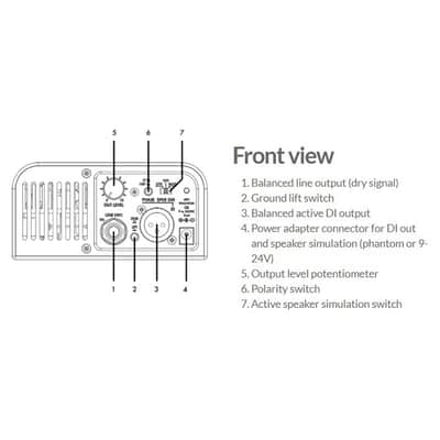 Two Notes Torpedo Captor Reactive Loadbox DI and Attenuator - 8 ohm image 7