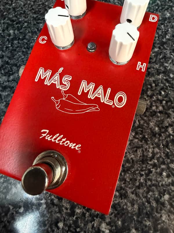 Fulltone Mas Malo Distortion / Fuzz 2010s - Red image 1