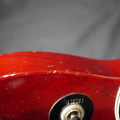 Rare 1991 Greco SS-720/L LH Left-Handed Mint Collection SG – Cherry Red – MIJ Japan image 23