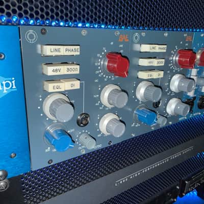 TWO (2) BAE 1073D Deluxe 500 Series Mic Pre / EQ Module image 2