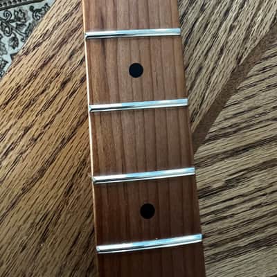 Warmoth Stratocaster Neck  2022 Unfinished Roasted Maple image 9