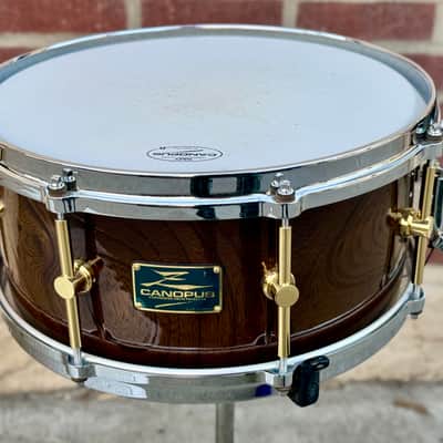 Canopus Zelkova 14”x 6.5" Snare * like new * image 2