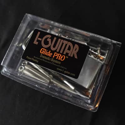 L Guitar Glide PRO Tremolo Bridge with Claw Lock Resonator image 9