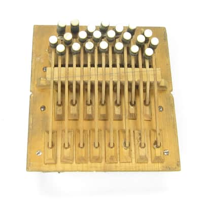 Foerster 96 Key Chemnitzer Concertina Button Accordion, Original Case image 9