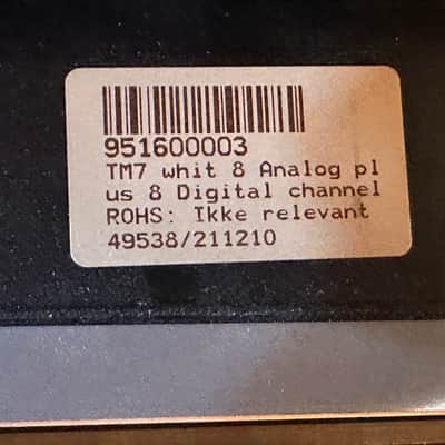 RTW Tm7 model 20700tc with 6 plugins and powersuply. image 8