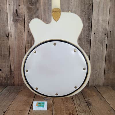 Gretsch White Falcon Model 7593 1977 All Orig w/hang tag & case Excellent - White image 3
