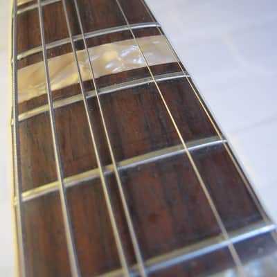 Isana "Elvis Model" 1958 Redburst, built by Josef Sandner. Archtop image 10