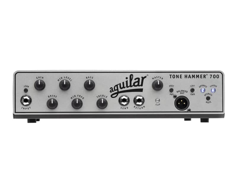 Aguilar TH 700 Tone Hammer V2 700-Watt Bass Head image 1