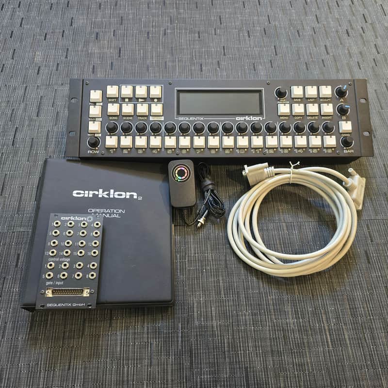 Sequentix Cirklon V2 Sequencer 2019 - Present - Black w/Eurorack Breakout Module image 1