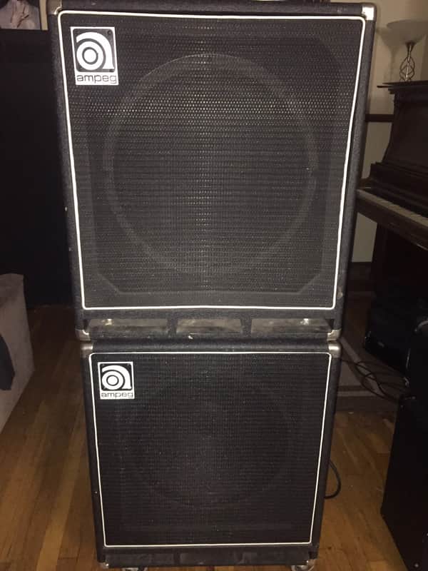Ampeg SVT 18E 175-Watt 1x18" Bass Speaker Cabinet 2000s Black (each) image 1