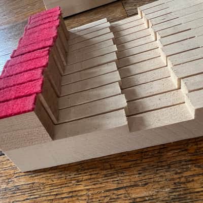 Fender Rhodes REPLACEMENT KEYS, 1 octave (1974) (listing 6 of 7) image 2