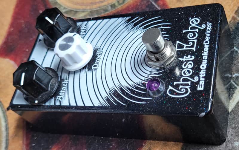 EarthQuaker Devices Ghost Echo Reverb V3 2017 - Present - Black / White Print image 1