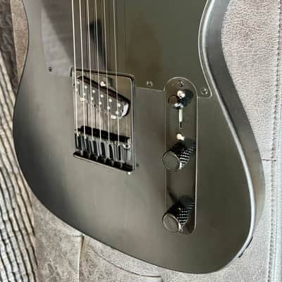 Partscaster, 1 pc Alder Esquire, Telecaster, Musikraft Neck, Duncan Custom Shop, 2025 - Black image 3