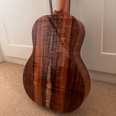 Kanile'a Platinum 2016 Limited Edition Tenor Ukulele (#14654) - Master Grade 5A Curly Koa image 8