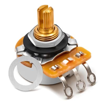 10 Pcs Guitar Input Output Jack Socket Nut and Washer, US Thread 3/8" Guitar Pots Nuts Potentiometer Hex Nut and Washers, Guitars Metric Jack Nuts for Guitars Bass, Silver image 4