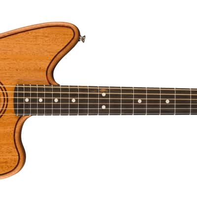 FENDER - American Acoustasonic Jazzmaster All-Mahogany  Ebony Fingerboard  Natural - 0972033122 image 1
