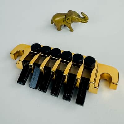 Gibson TP-6 Fine-Tune Tailpiece – Made in USA '80s - Gold image 1
