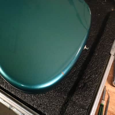 Fender American Professional Classic Jazzmaster Metallic Teal Electric Guitar image 19