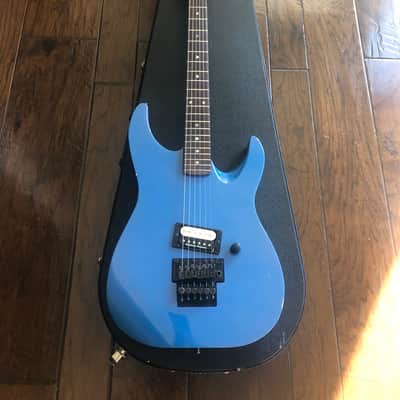 Kramer Vintage Baretta II 2 Soloist body 1987-88 Flip Flop Blue image 1