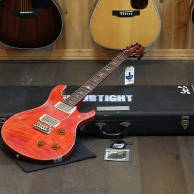2000 PRS Custom 22 10 Top Electric Guitar Blood Orange + OHSC image 1