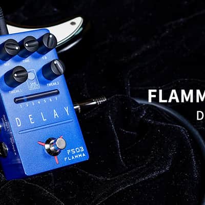 Flamma FS03 Stereo Delay Pedal 6 Delay Effects Echo/ Galaxy with 80s Looper,price include the import duty to US buyer image 7