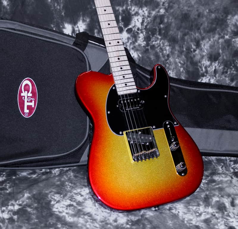 2023 G&L - Custom Shop Bluesboy - Cherryburst Metallic image 1