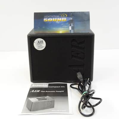 AER Compact 60/2 60 Watt 1x8 Acoustic Guitar Combo Amplifier image 1