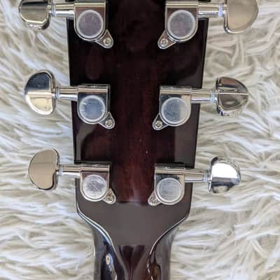 Recording King RGA-G6CFE5 Solid Top Grand Auditorium Acou/Elec Cutaway Guitar image 2